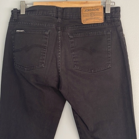 JORDACHY Black Lo-Rise Stretch Jeans Size 11/12 Petite - Picture 7 of 13